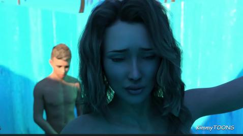 Пацан трахнул сексуальную мачеху