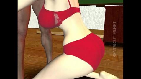 Молодая училка принимает экзамен у двух своих студентов, а те в свою очередь решили дать два члена взамен за оценку хентай